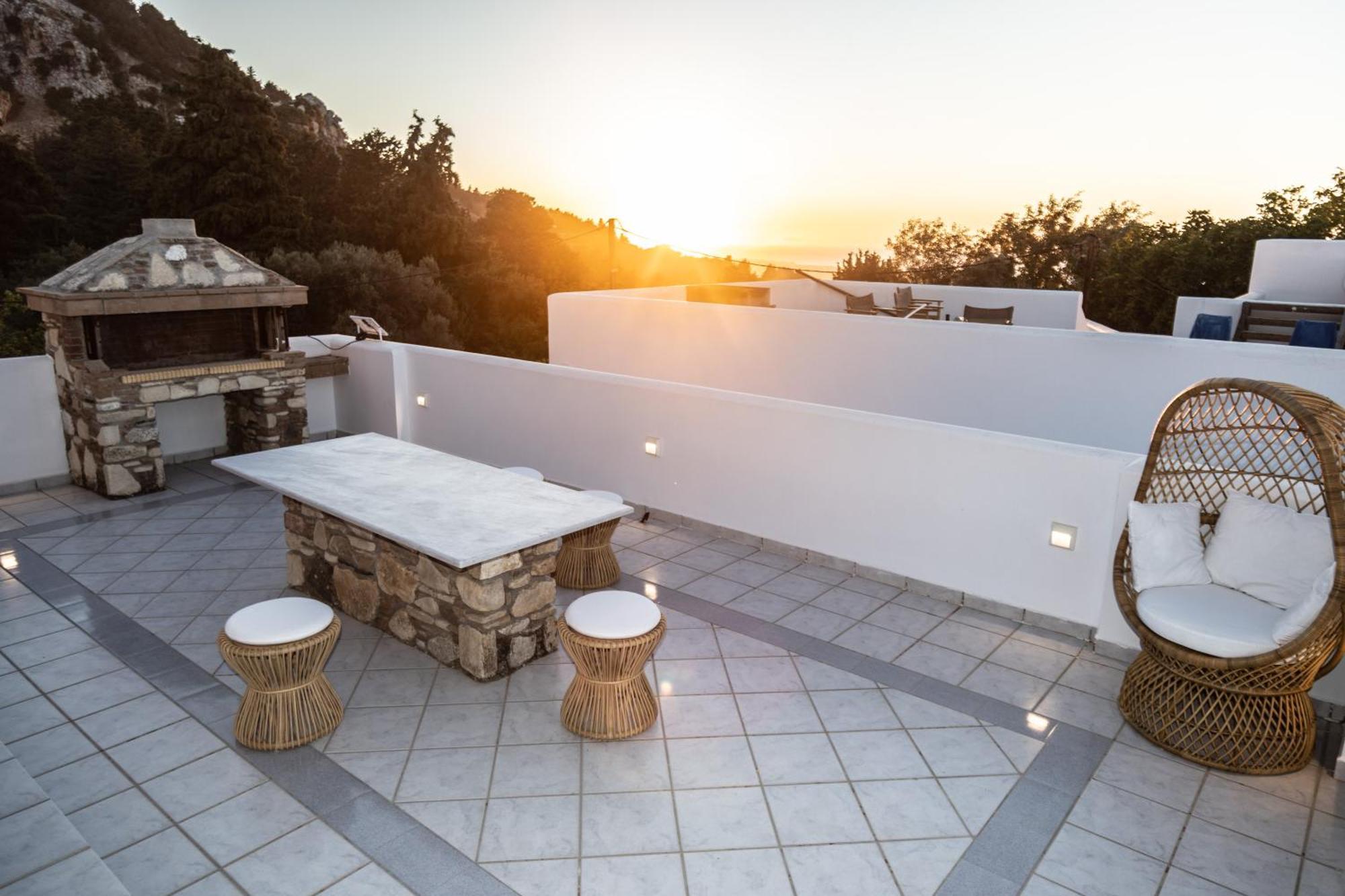 Giannis & Maria Sunset House Vila Lagoudi Zia Exterior foto
